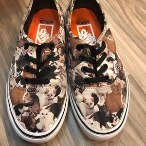 Vans Authentic Sneakers ASPCA Cat Print